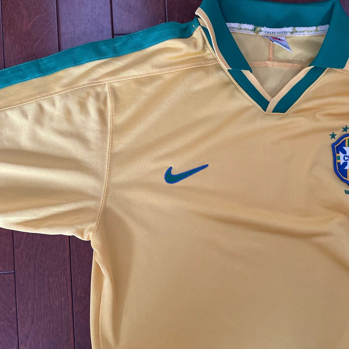NIKE 銀タグ ブラジル代表 ユニフォーム  サッカー ゲームシャツ