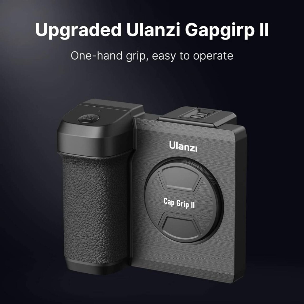 ULANZI CG01 携帯電話三脚マウント リモコン付きアダプターグリップホルダー CapGrip II スマートフォンハンドルグリップ 取り外し可能な_画像4