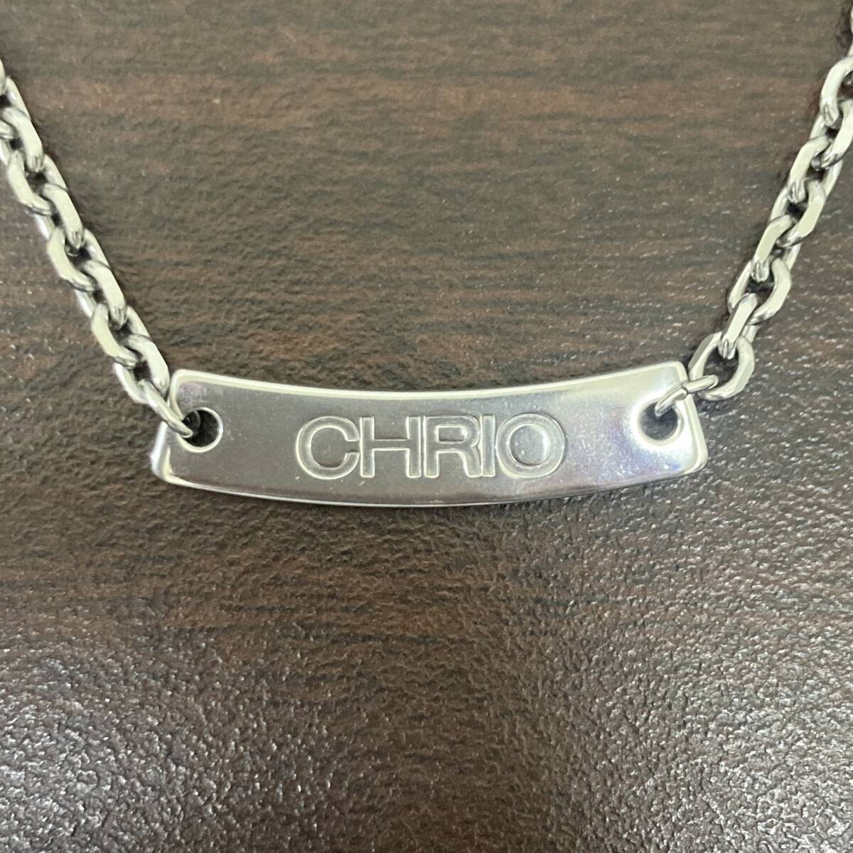 CHRIO Magna necklace STAINLESS clio stainless steel necklace used 