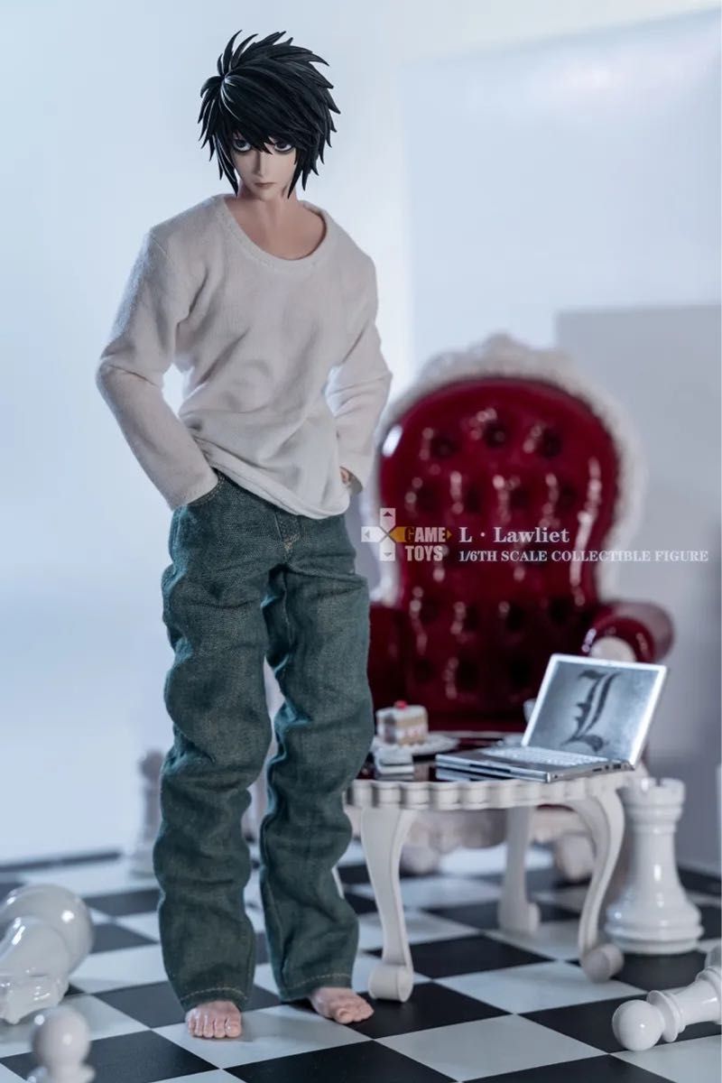 GAMETOYS GT-007 008 デスノート夜神月 Lエル2体セット特典付 GAMETOYS GT-007 008 デスノート夜神月 Lエル2体セット特典付