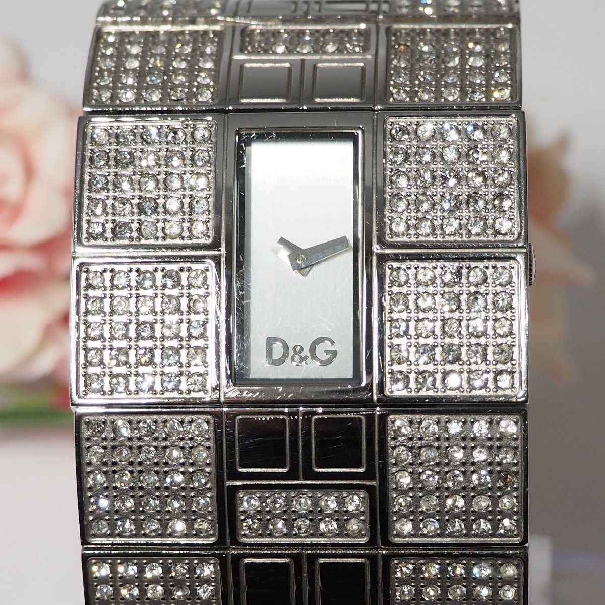  Dolce & Gabbana D&G Stone bangle watch wristwatch combination C446