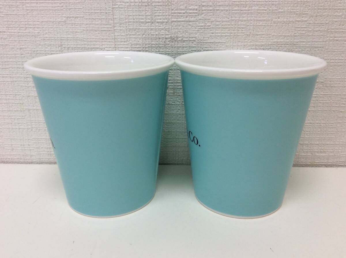 #5644 Tiffany Tiffany mug 2 customer set paper glass manner Tiffany blue blur ndo tableware Western-style tableware miscellaneous goods interior 