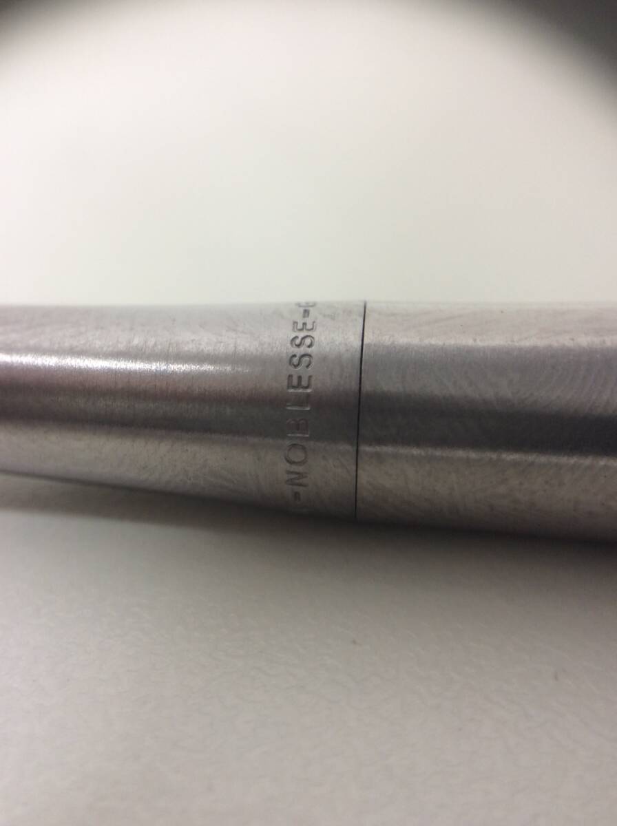 ■5104 MONT BLANC モンブラン ノブレス ノック式 スイッチスリーブ式？ ボールペン 筆記用具 筆記未確認 文房具 文具 中古品の画像4