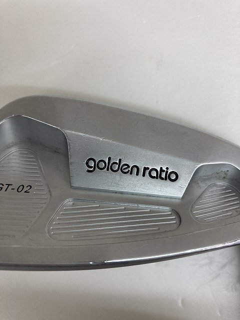 ゴールデン・レィシオ/golden ratio GT-02 アイアン/Dynamic Gold 95 S200(Sフレックス)/6本#5-9P_画像8
