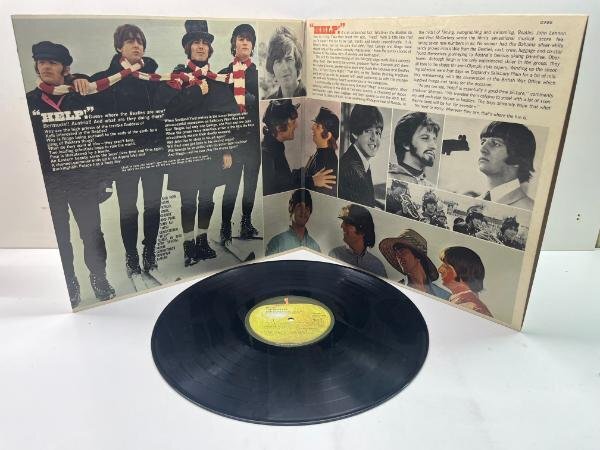 良好盤!! Early 70s USプレス 林檎ラベ THE BEATLES Help! (Apple SMAS-2386) ビートルズ／ヘルプ！4人はアイドル LP アナログ_画像3