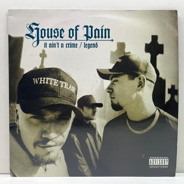 【CAL TJADER／Walk on By 使い】良好!! 12インチ UKオリジナル HOUSE OF PAIN It Ain't A Crime ('94 XL) ハウス・オブ・ペイン_画像1