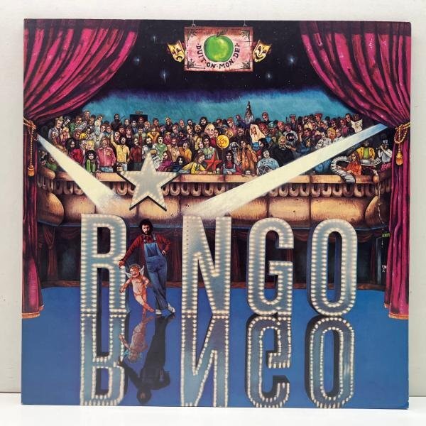 美盤!! ゲートフォールド仕様 RINGO STARR Ringo ('73 Apple PCTC 252) Singapore 初回 オリジナル リンゴ・スター ソロ 3rd.アルバム_画像1