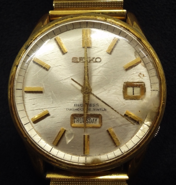 ジャンク SEIKO 自動巻 腕時計 メンズ デイデイト 26石 6206-8040_画像2