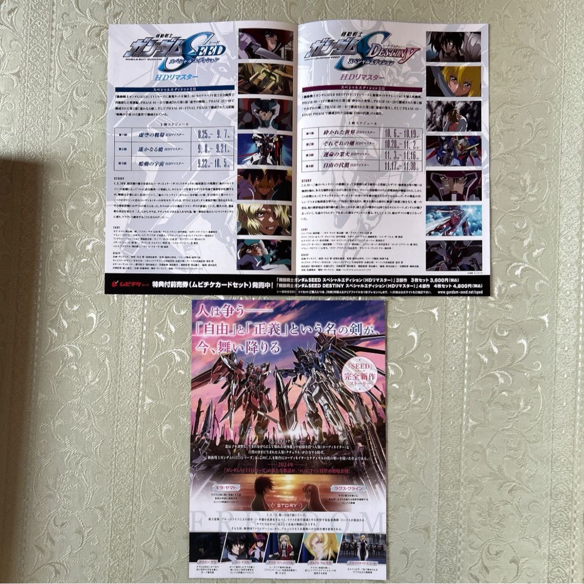 ガンダム SEED FREEDOM 入場者特典 ご当地 沖縄県 ビジュアル ガンダム SEED FREEDOM 入場者特典 ご当地 沖縄県 ビジュアル