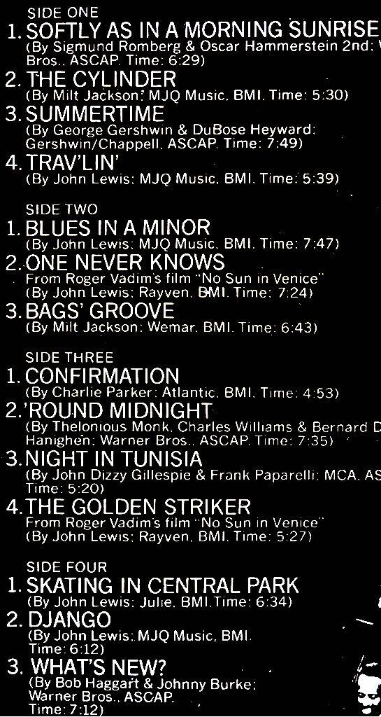 2枚組LP/MJQ/ジョン・ルイス/ミルト・ジャクソン/パーシー・ヒース/コニー・ケイ/モダン・ジャズ・カルテット・ラスト・コンサート/1974_画像9
