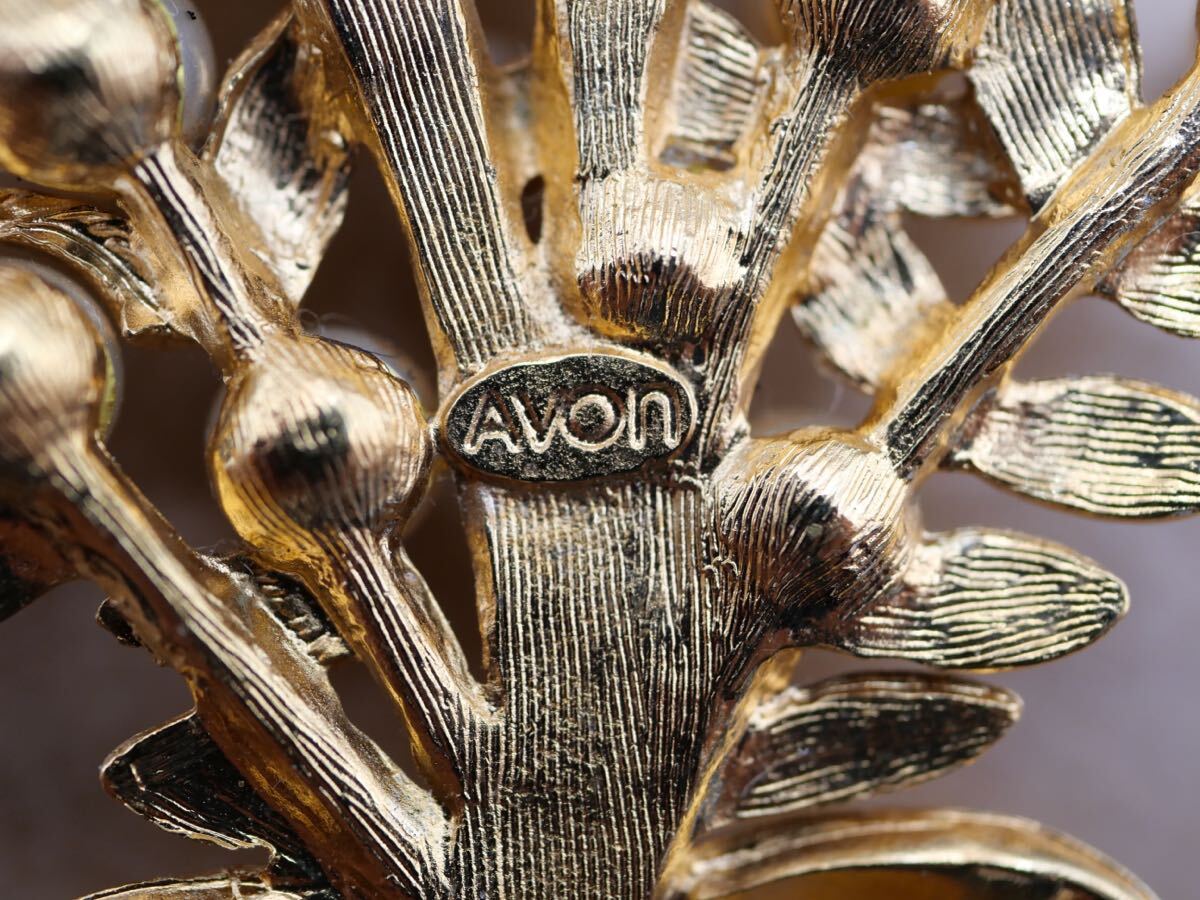 【3885】Avon エイボン ゴールドカラー ヴィンテージ ビンテージ ブローチ アクセサリー TIA_画像4
