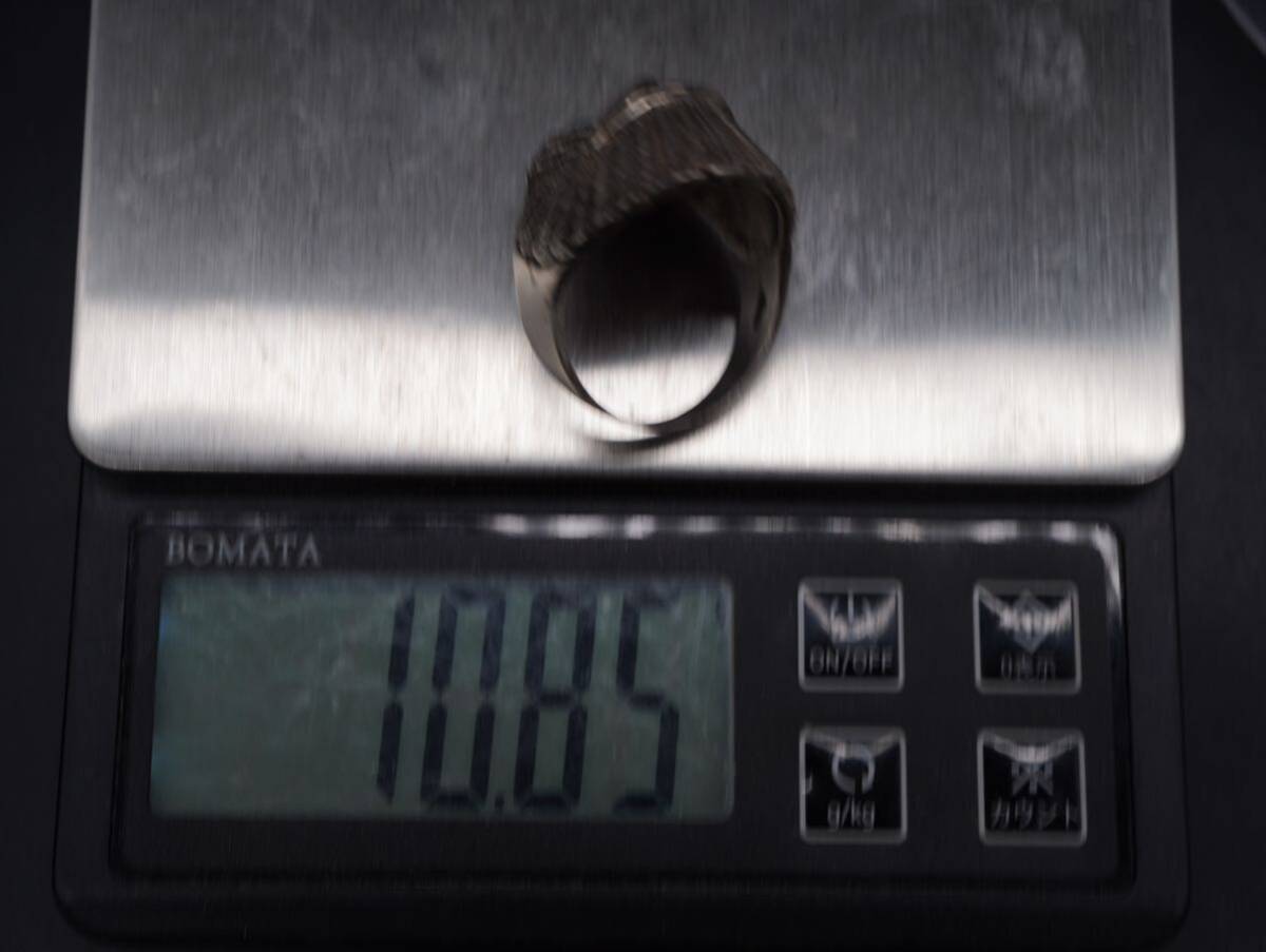 【205】22.5号 SILVER シルバー 925 リング 指輪 アクセサリー TIAの画像7