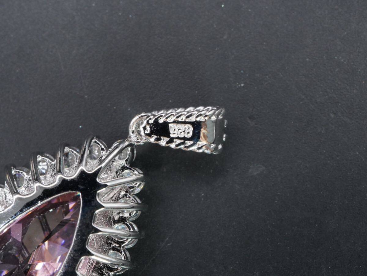 [504]SILVER silver 925 necklace top pendant top TIA