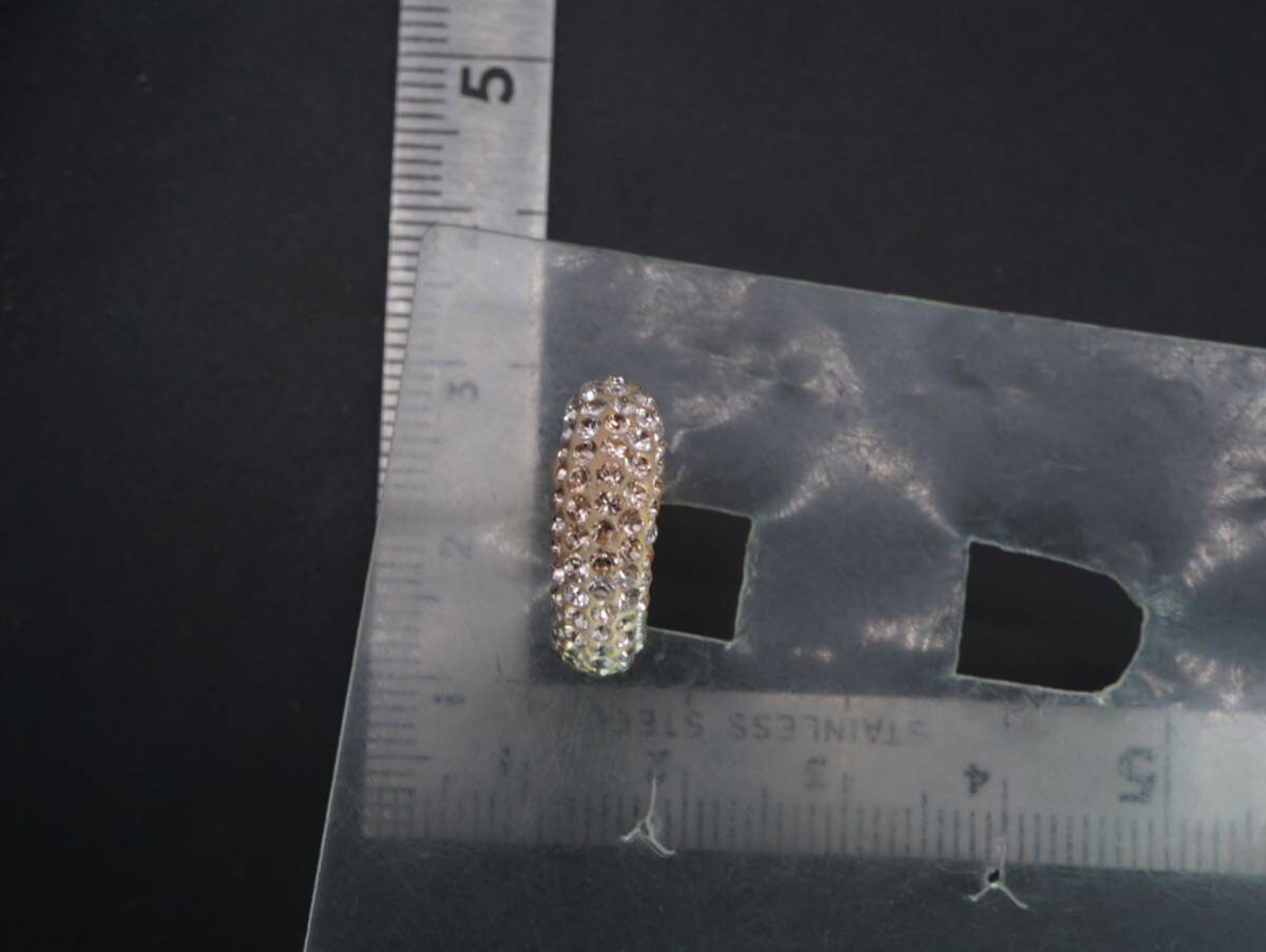 【886】SWAROVSKI スワロフスキー イヤリング アクセサリー TIA_画像5