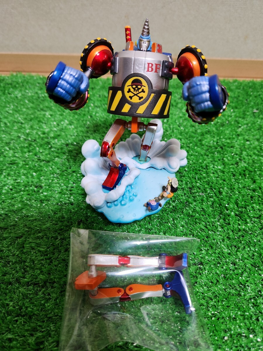 貴重★ワンピース ログボックス 騒乱の魚人島編 ボーナスパーツ　鉄の海賊 フランキー将軍　フィギュアBP　ONE PIECE 　美品_画像1