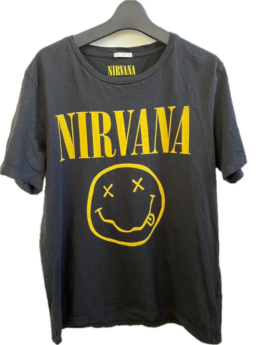 GU NIRVANA ニルヴァーナ　Tシャツ　ブラック　サイズL