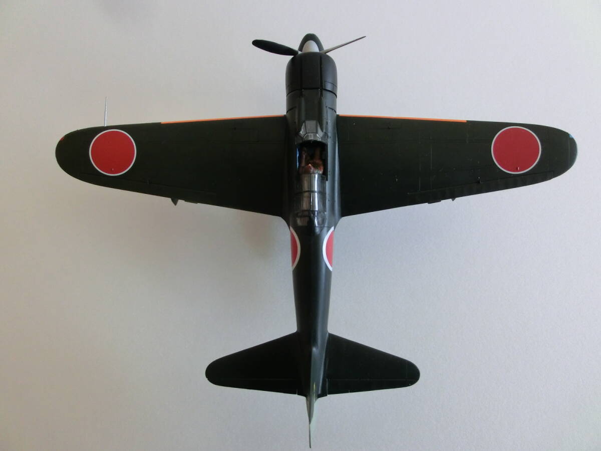 【完成品】タミヤ 1/48 傑作機シリーズ No.17 日本海軍 二式水上戦闘機 A6M2-N プラモ_画像7