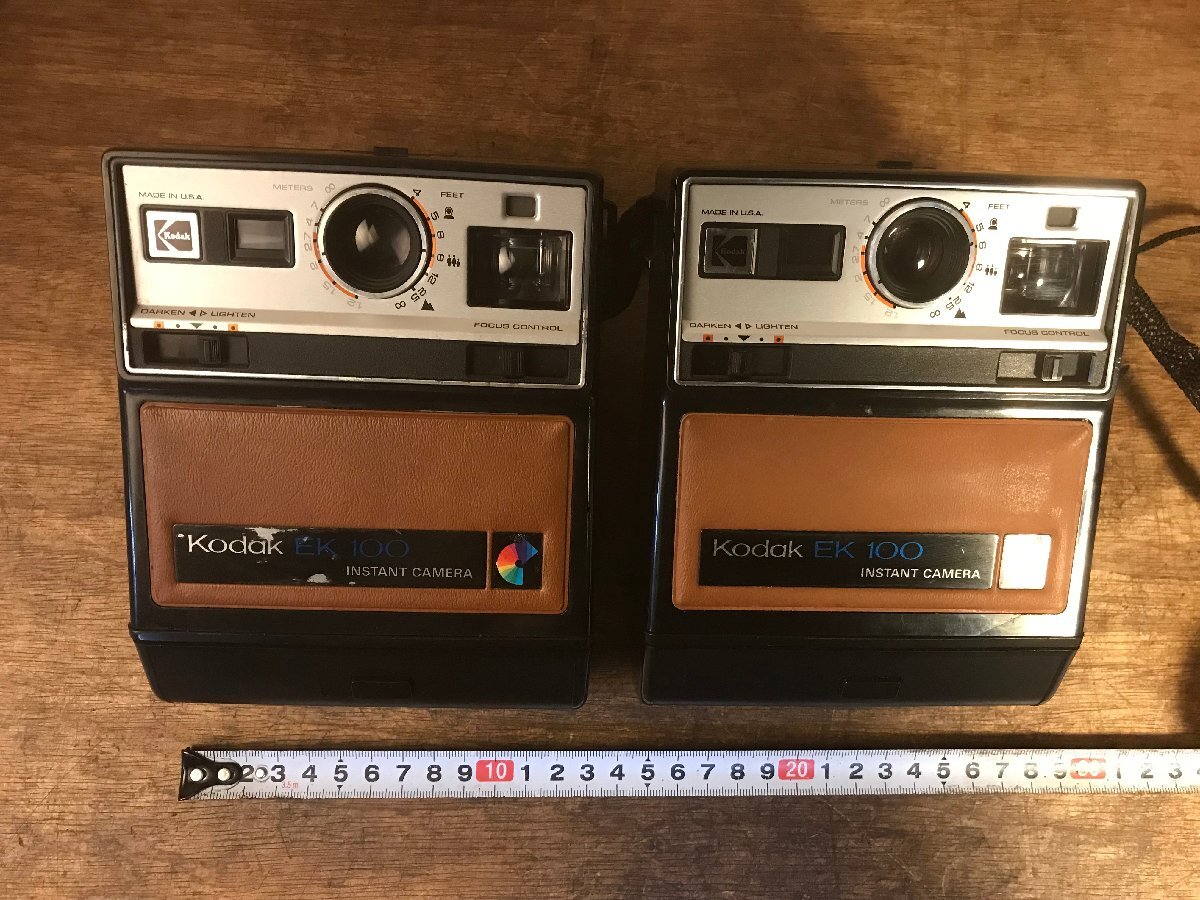 SS-3699■送料込■Kodak EK 100 インスタントカメラ カメラ 1640g●2点まとめて●ジャンク扱い/くATら_画像3