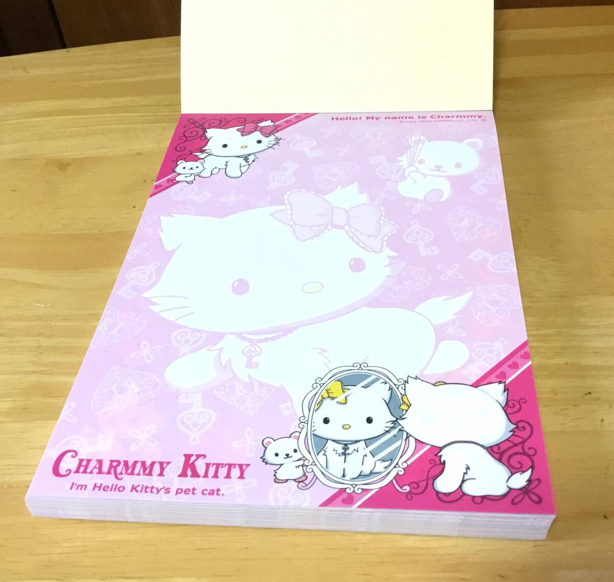  tea -mi- Kitty * letter pad 2005 year 