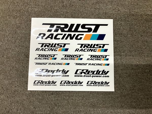 TRUST　トラスト　ステッカー　シール　トラストレーシング　TRUST RACING_画像1