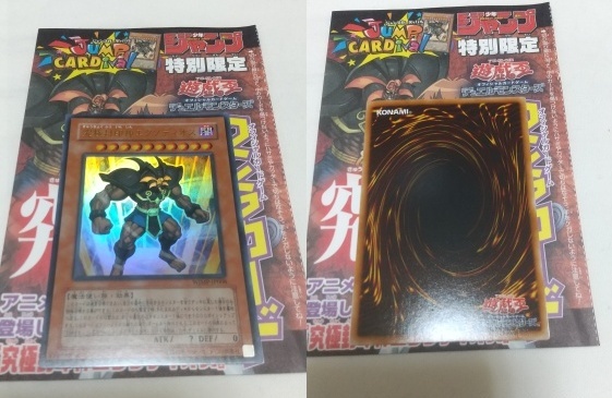 未使用 週刊ジャンプ 付属 遊戯王OCGカード 10種類 セット コナミの画像7