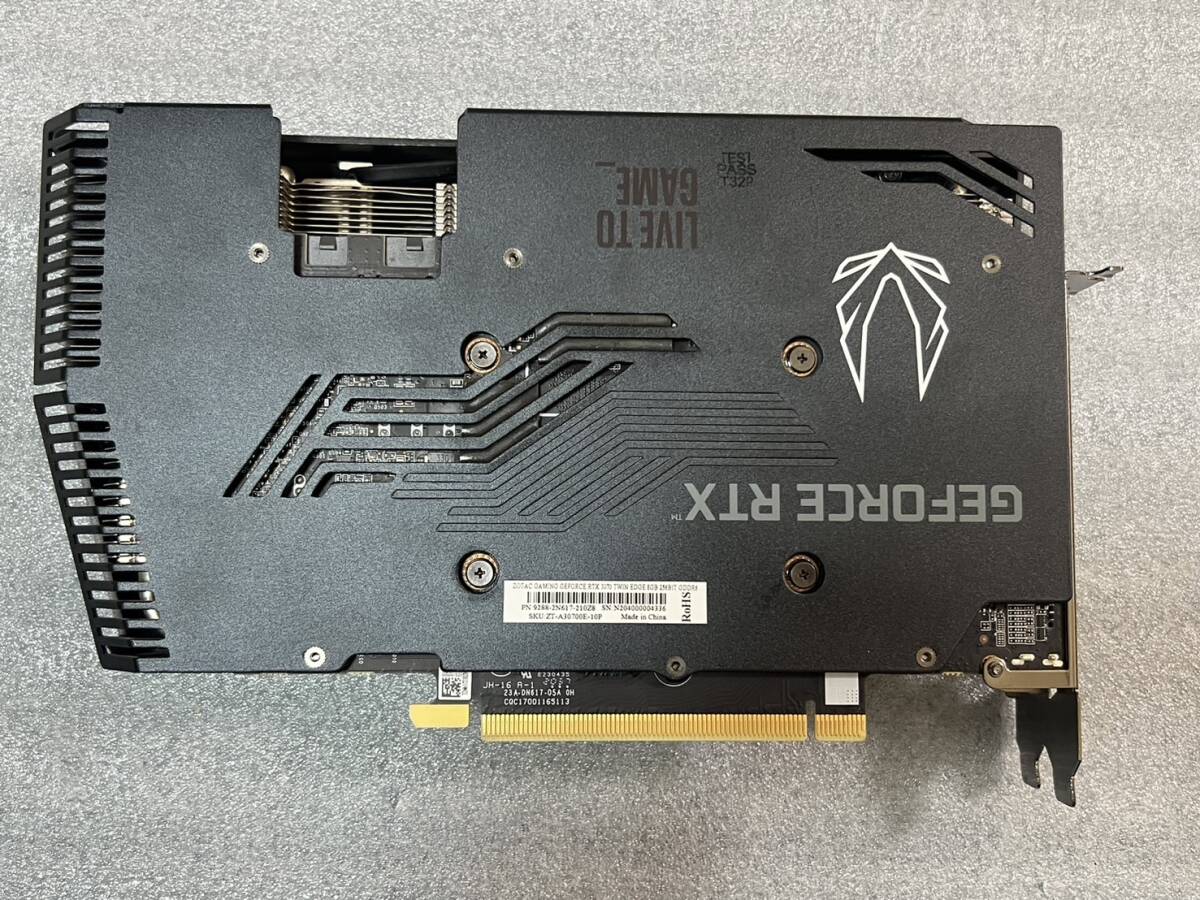 ■ZOTAC/PCP GAMING■GEFORCE RTX 3070 TWIN EDGE■グラフィックボード■中古■現状販売■26_画像6