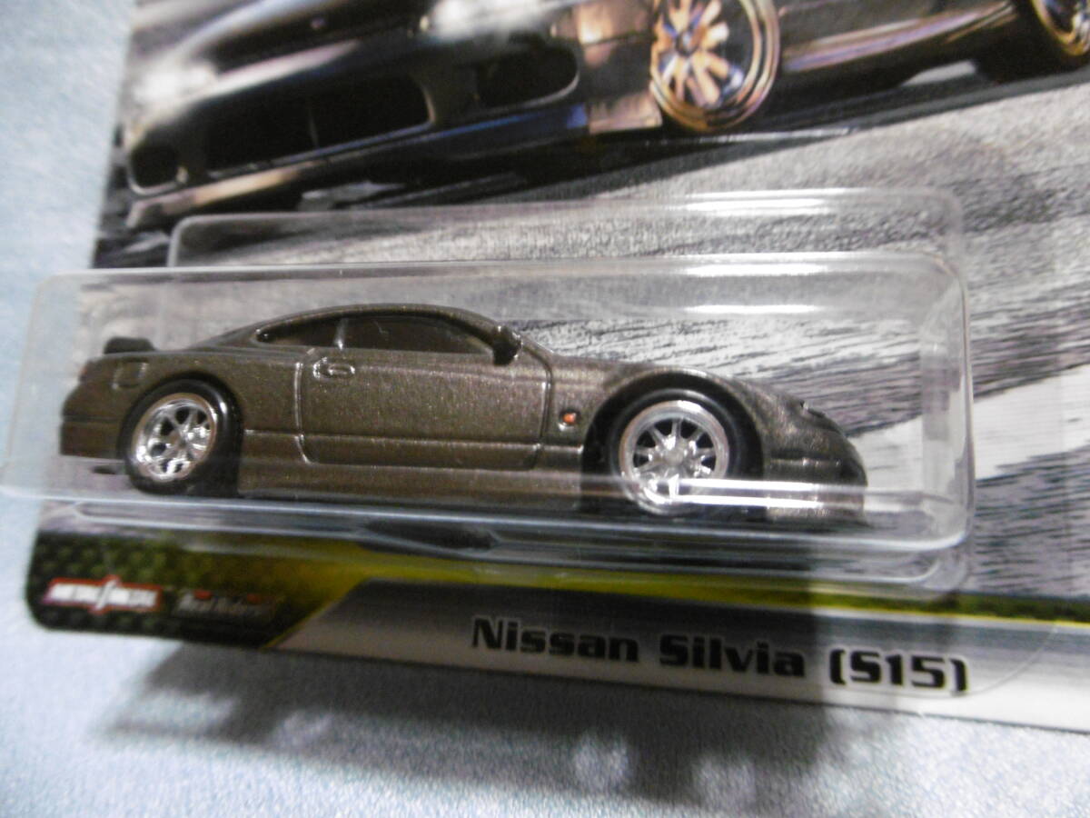 未開封未使用品 HOT Wheels FAST & FURIOUS Nissan 240SX (S14) & Nissan Silvia (S15) 2台組 の画像2