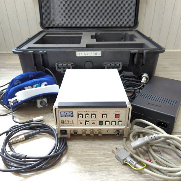 nac/nak I Mark recorder EMR-8B eye lamp motion measurement equipment present condition goods I Mark data .. system manual equipped 