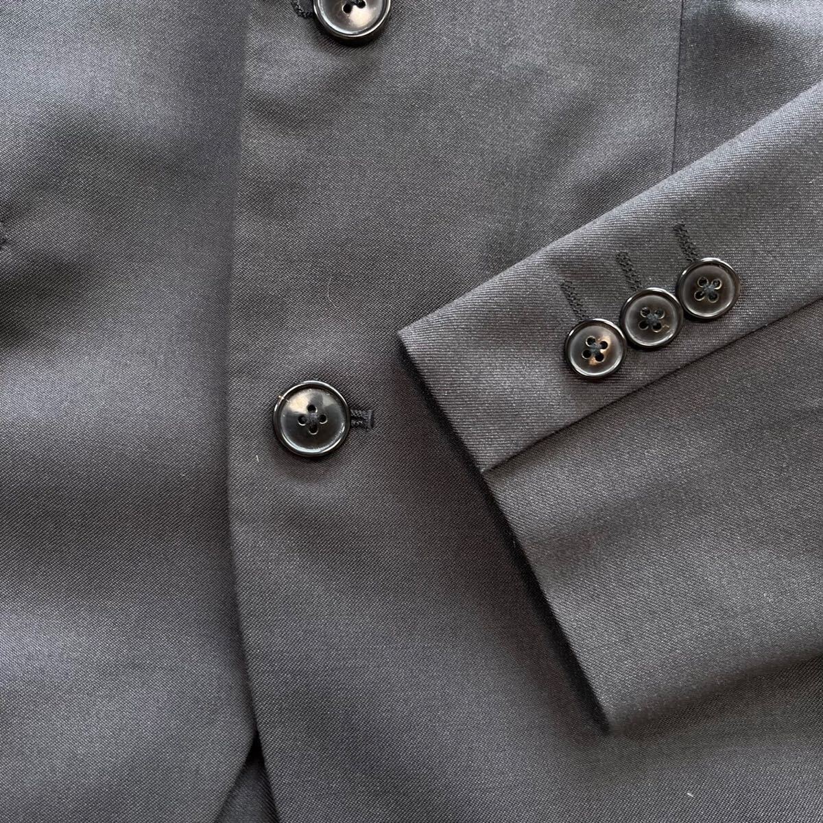 teto Homme [ overflow feeling of luxury ]TETE HOMME suit setup tailored jacket gray M rank 