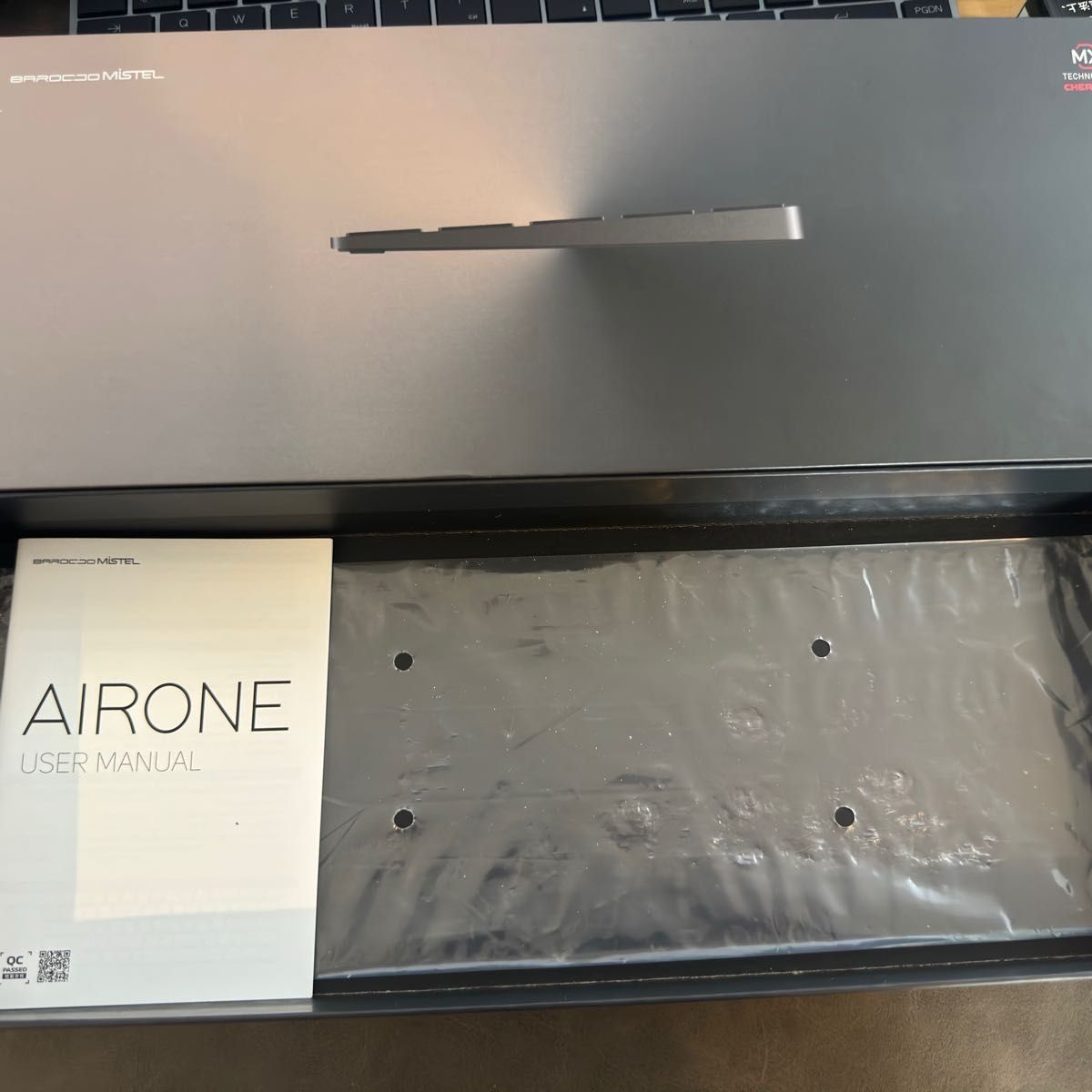 MISTEL AIRONE ロープロファイルキーボード タクタイル