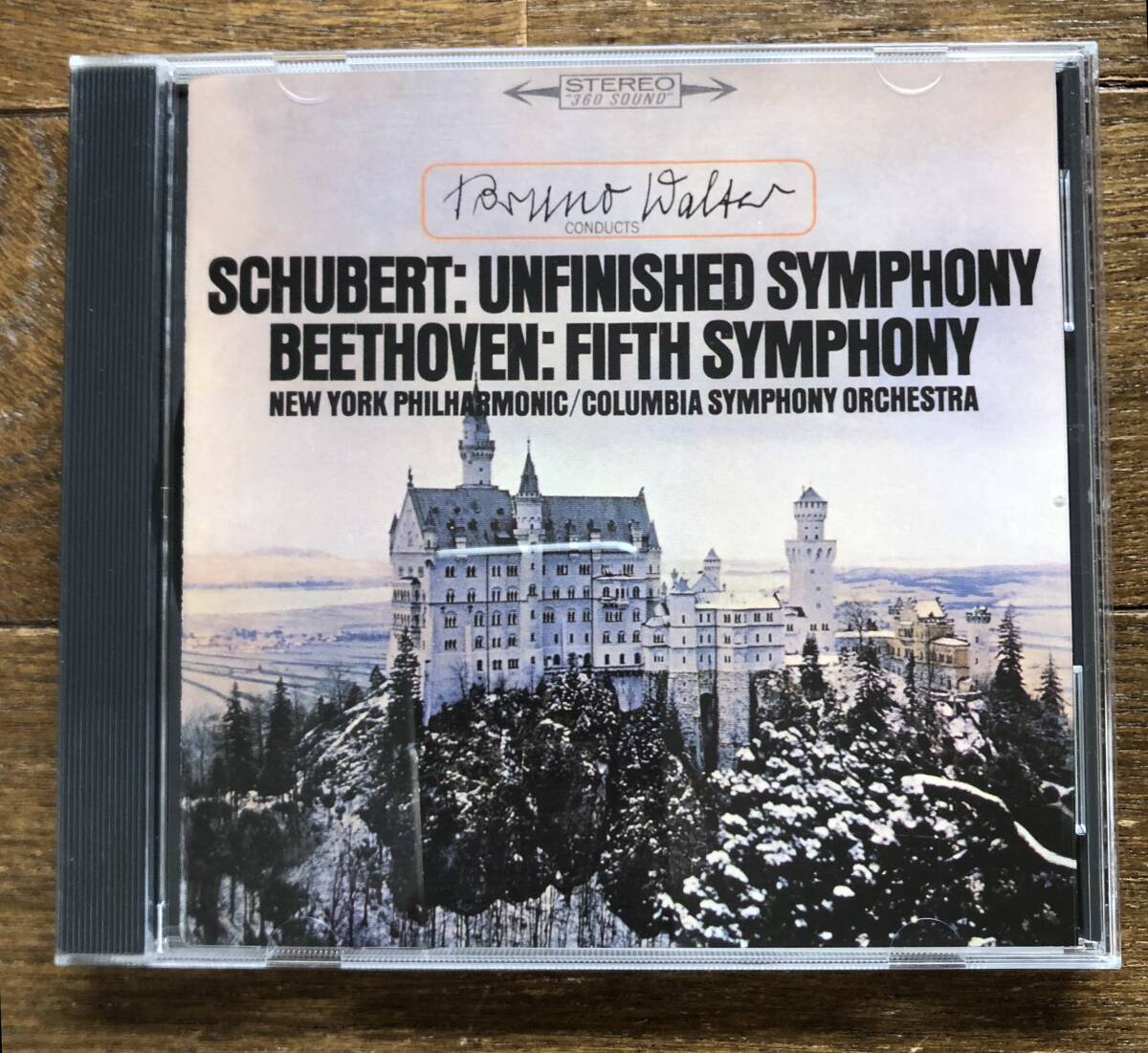 CD-May / SONY / ワルター・ニューヨーク・フィルハーモニック 他 / シューベルト「未完成交響曲」、ベートーヴェン「運命交響曲」