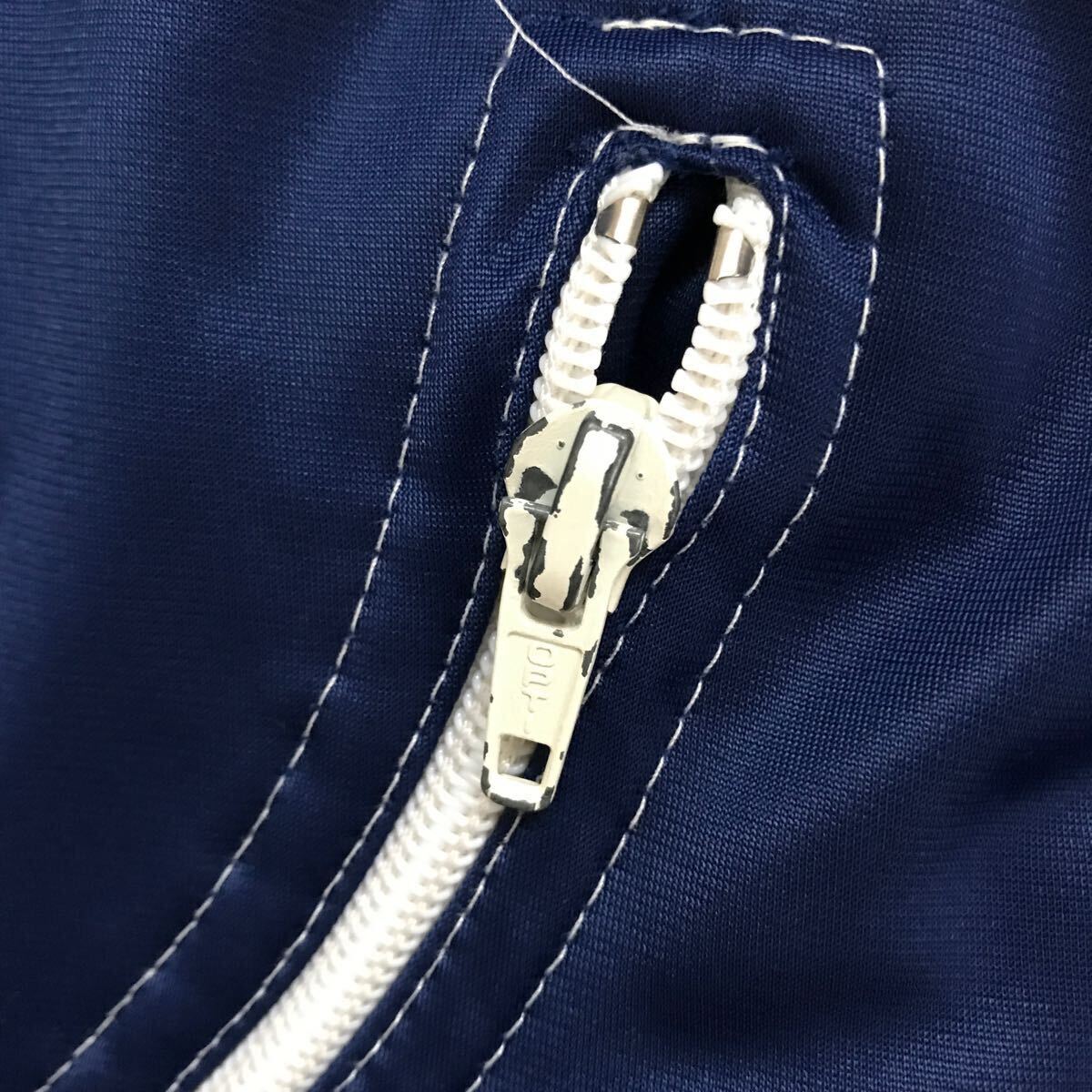 希少 60~70s adidas トラックジャケット 曲がりポケット L相当 希少 60~70s adidas トラックジャケット 曲がりポケット L相当