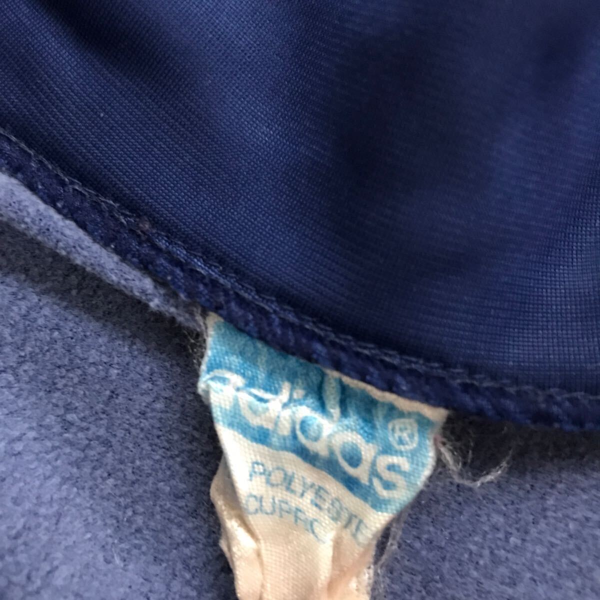 希少 60~70s adidas トラックジャケット 曲がりポケット L相当 希少 60~70s adidas トラックジャケット 曲がりポケット L相当