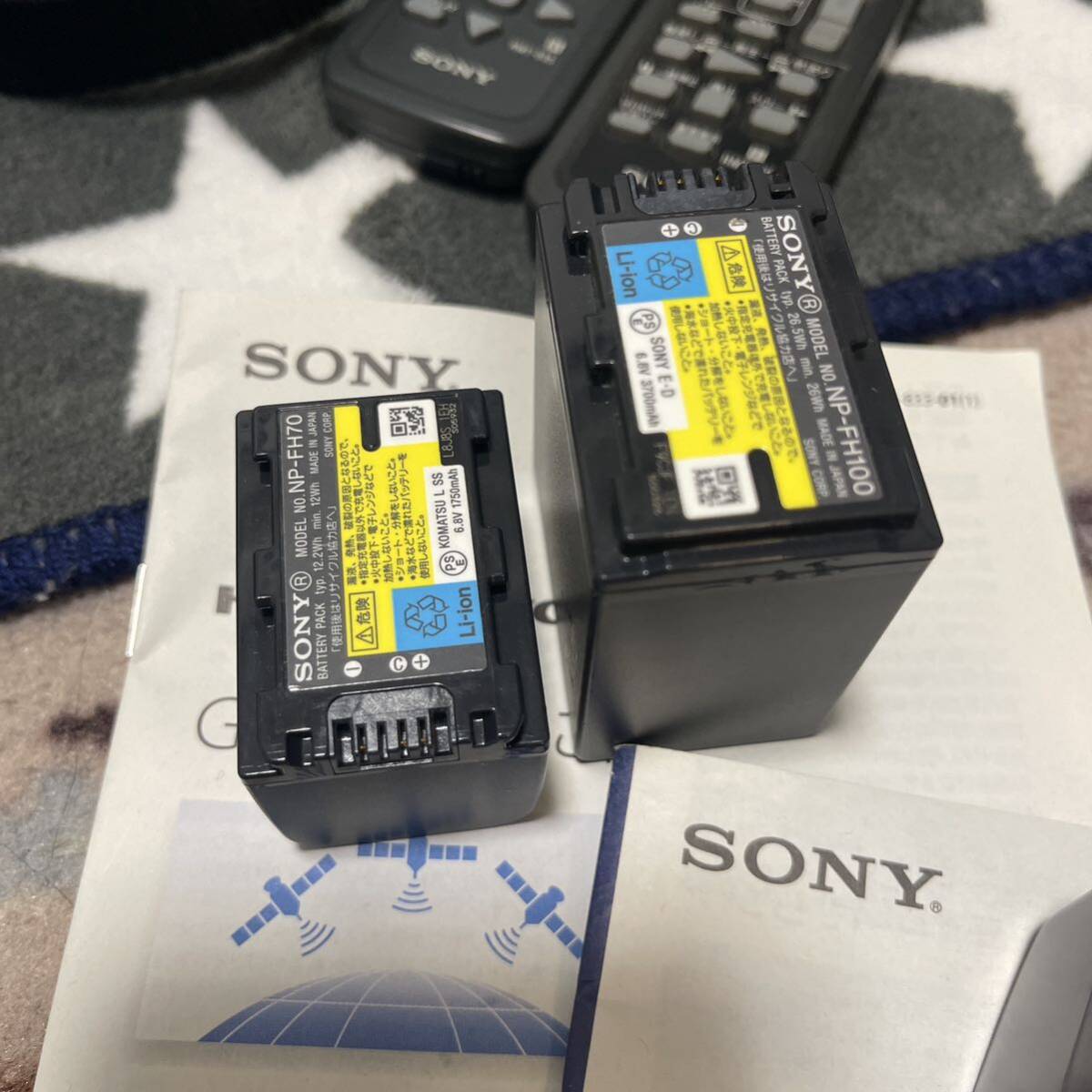 ９点セットSONY HDR-XR520VデジタルビデオカメラVCL-HG07他ビデオライトワイドコンバージョンレンズVCL-HG07 ステレオマイク ECM-HST1他！の画像10