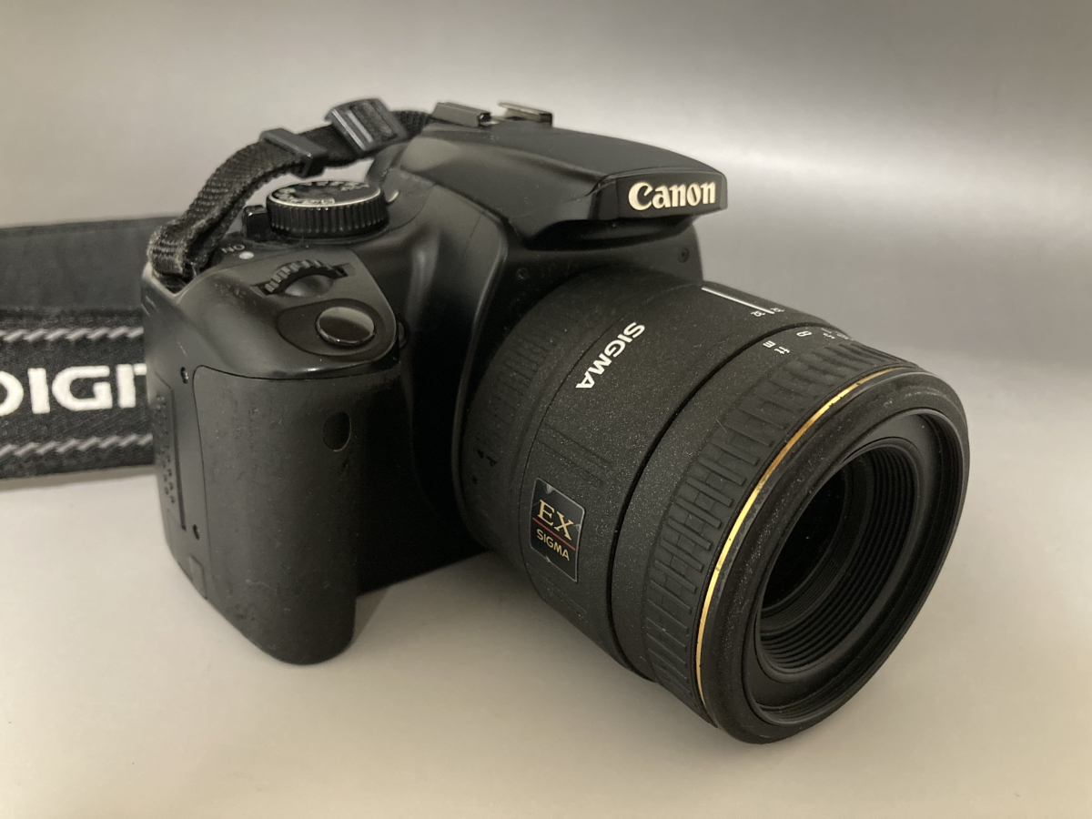 Canon EOS Kiss Digital X DS126151 キャノン 一眼レフ デジタル カメラ EX SIGMA 動作品_画像3