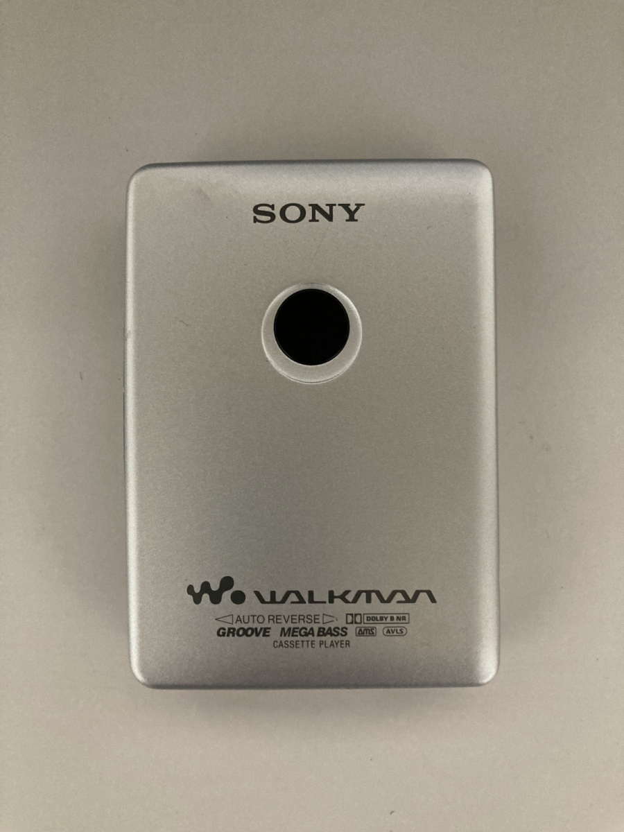 SONY Sony WALKMAN Walkman WM-EX610 cassette player remote control earphone attaching silver 