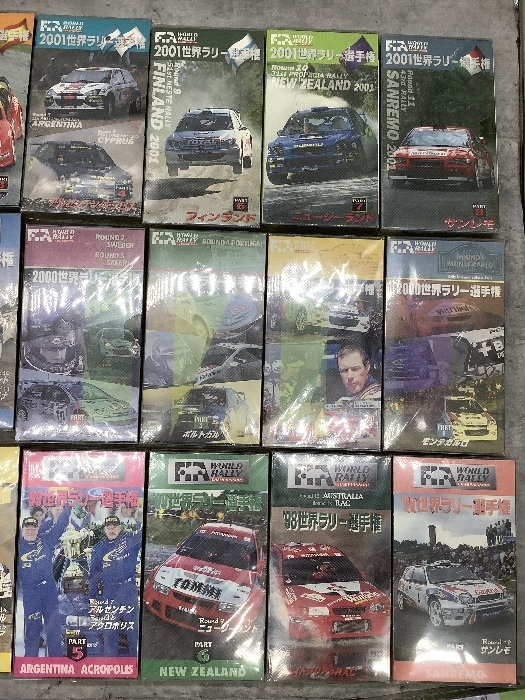 G3a 未開封品f含 2000/2001世界ラリー選手権 VHS ビデオテープ 選手権 まとめ_画像6