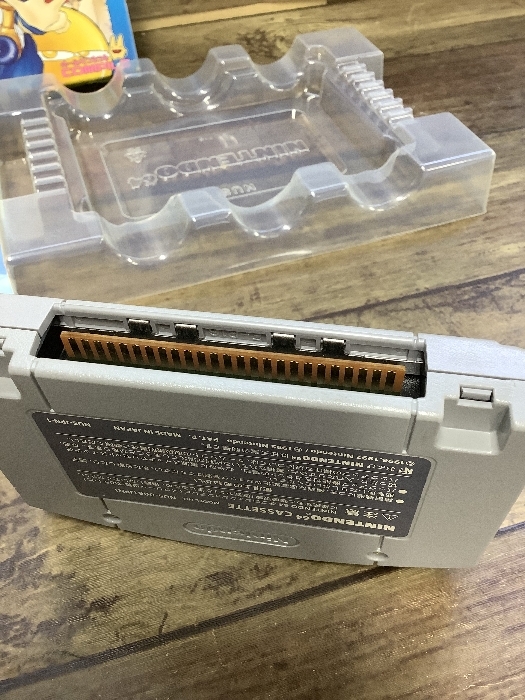 U4b NINTENDO64 ぷよぷよSUN64 動作未確認 箱付き 説明書付き 現状品_画像5