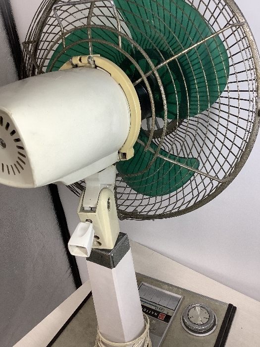 Z1a National National electric fan E-30MA electrification only has confirmed green 3 sheets wings weight approximately 7.3 kilo present condition goods 