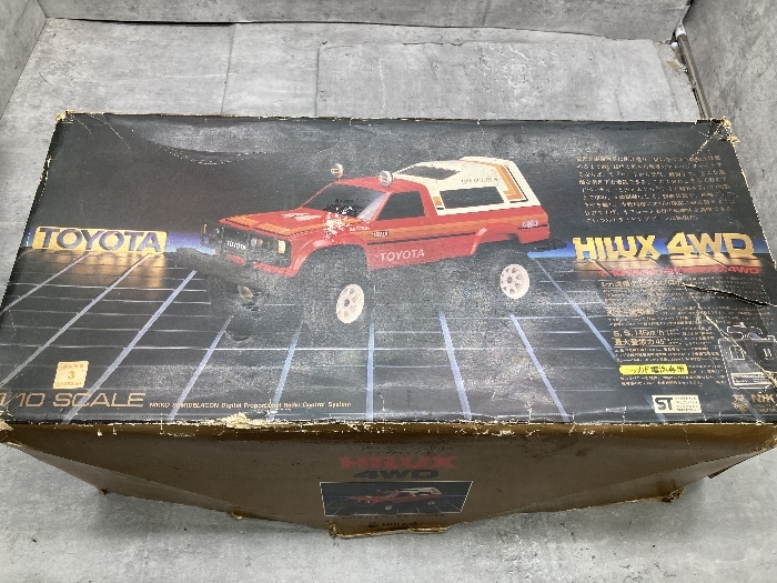 T1a TOYOTA HILUX Toyota Hilux 4WD NIKKO Nikko radio-controller that time thing collection present condition goods 