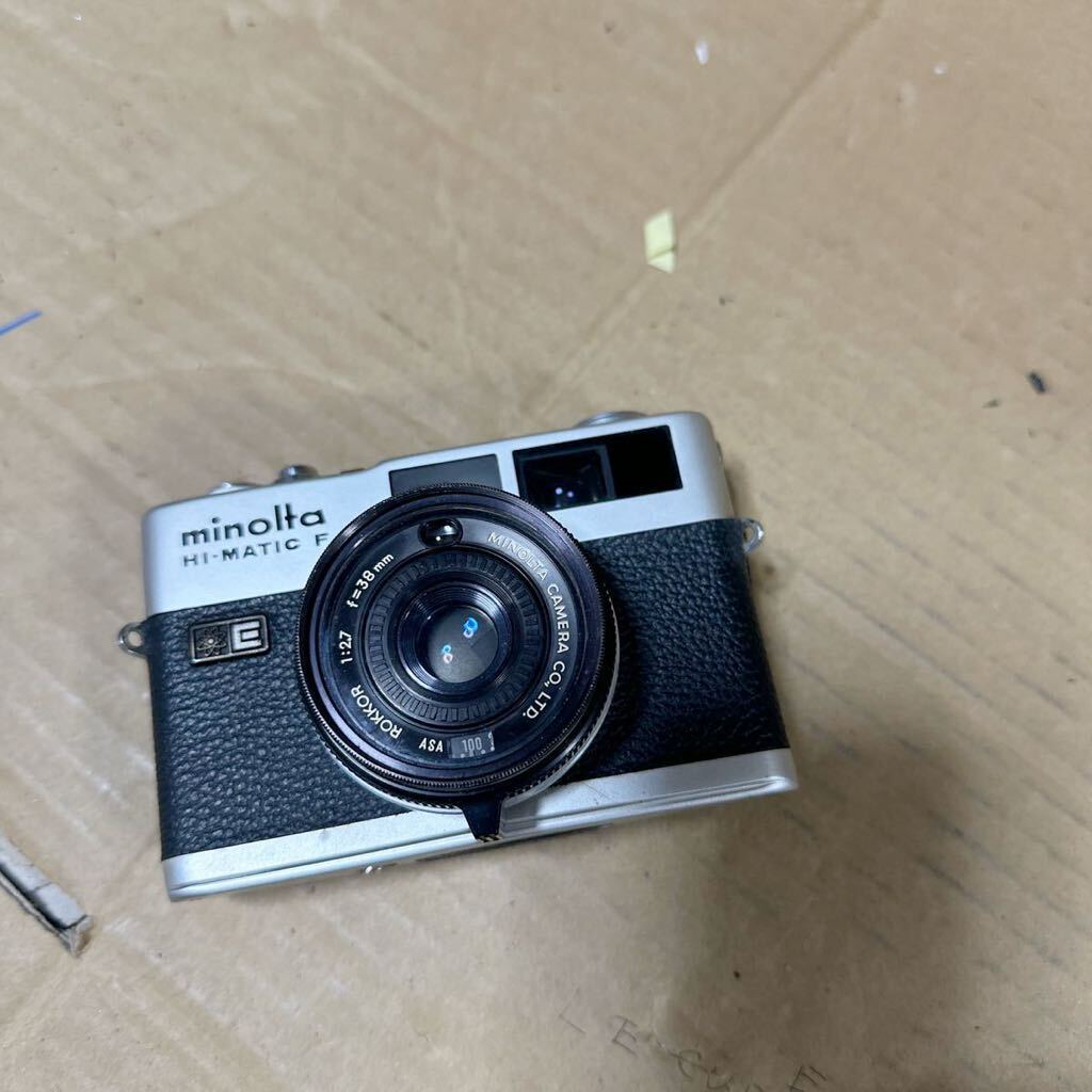 あ-7187）★ジャンク★MINOLTA HI-MATIC 中古_画像3