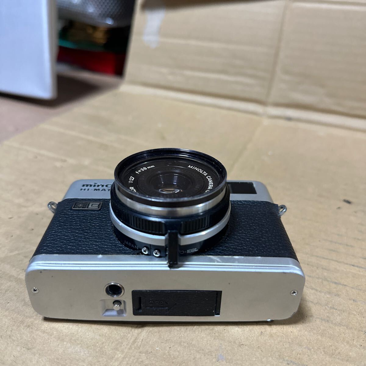 あ-7187）★ジャンク★MINOLTA HI-MATIC 中古_画像7