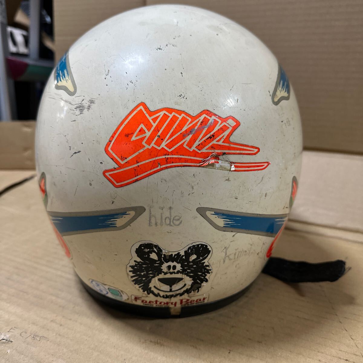 あ-7201）Arai アライ ヘルメット 57-58cm 中古現状ジャック品_画像6