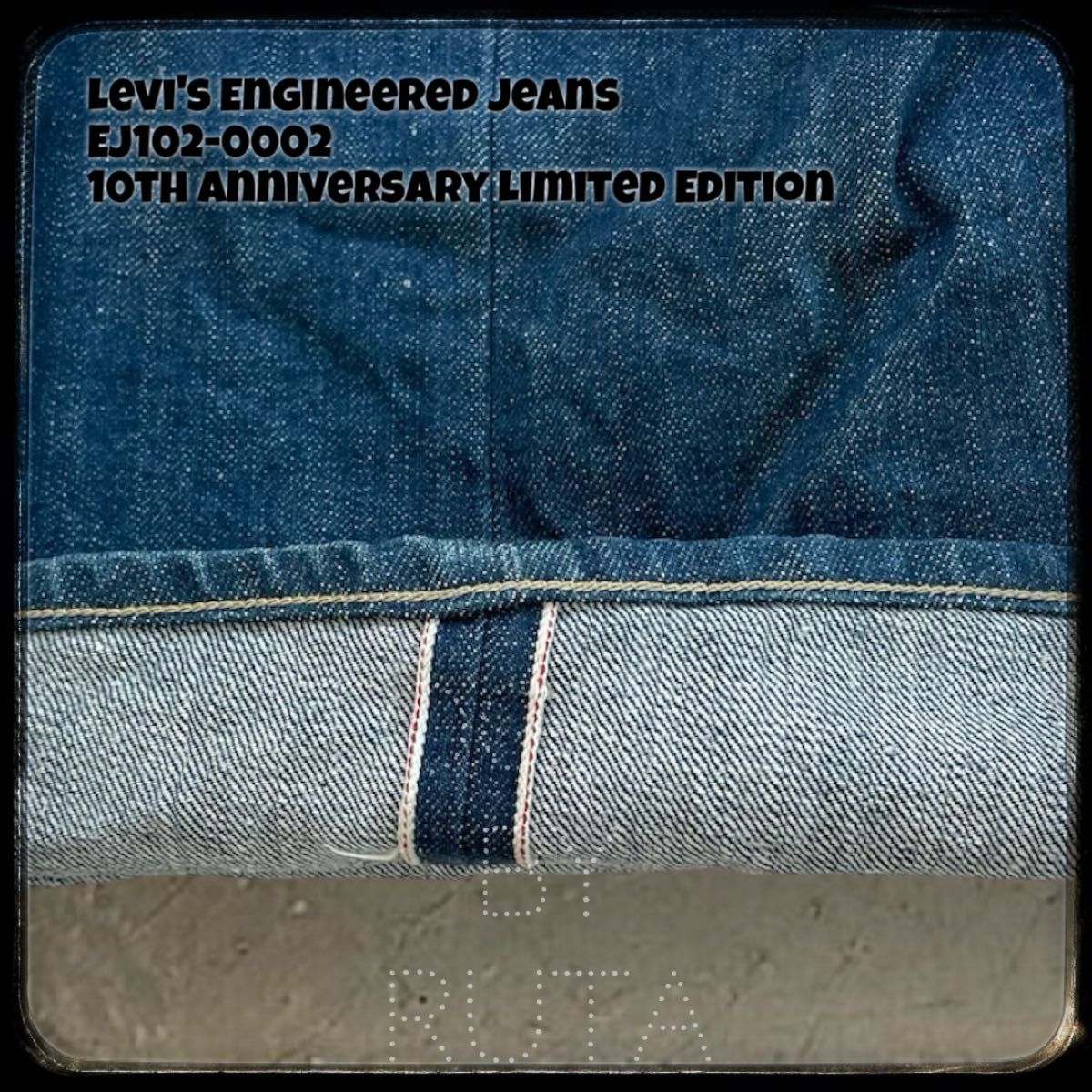 【size:W30】Levi's Engineered Jeans EJ102-0002 10th Anniversary