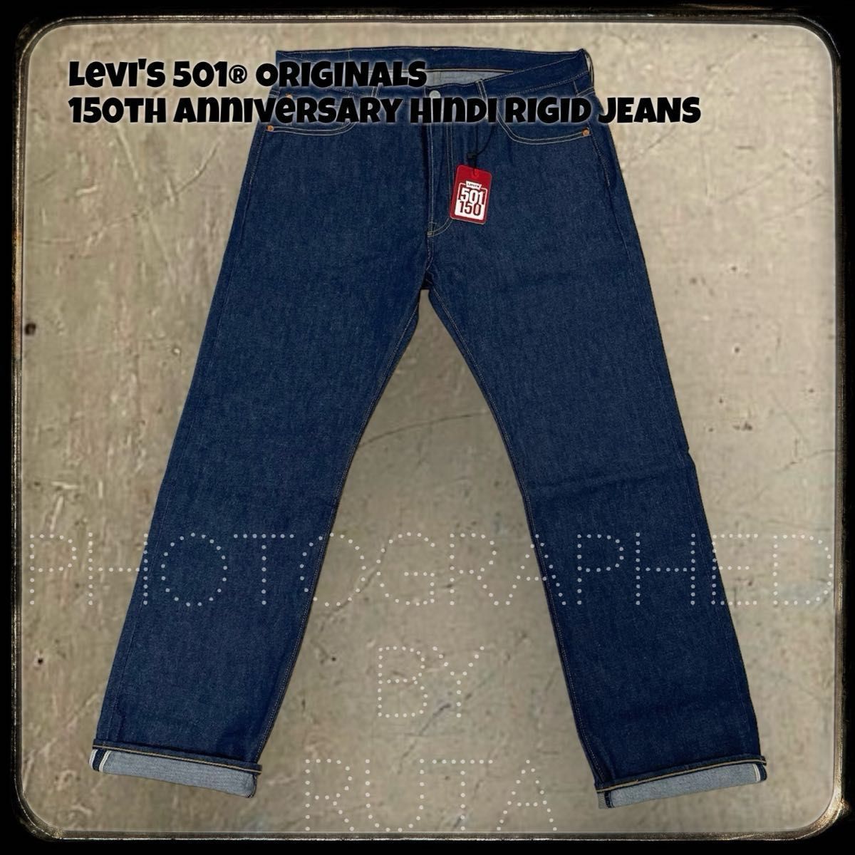 size 36】Levi's 501 ORIGINALS 150thanniversary Hindi RIGID size 36】Levi's 501 ORIGINALS 150thanniversary Hindi RIGID