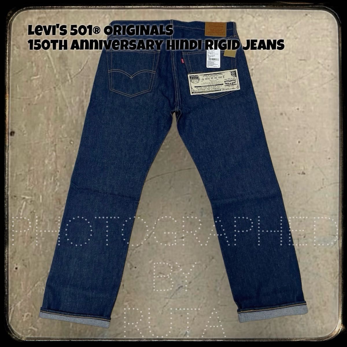 size 36】Levi's 501 ORIGINALS 150thanniversary Hindi RIGID size 36】Levi's 501 ORIGINALS 150thanniversary Hindi RIGID