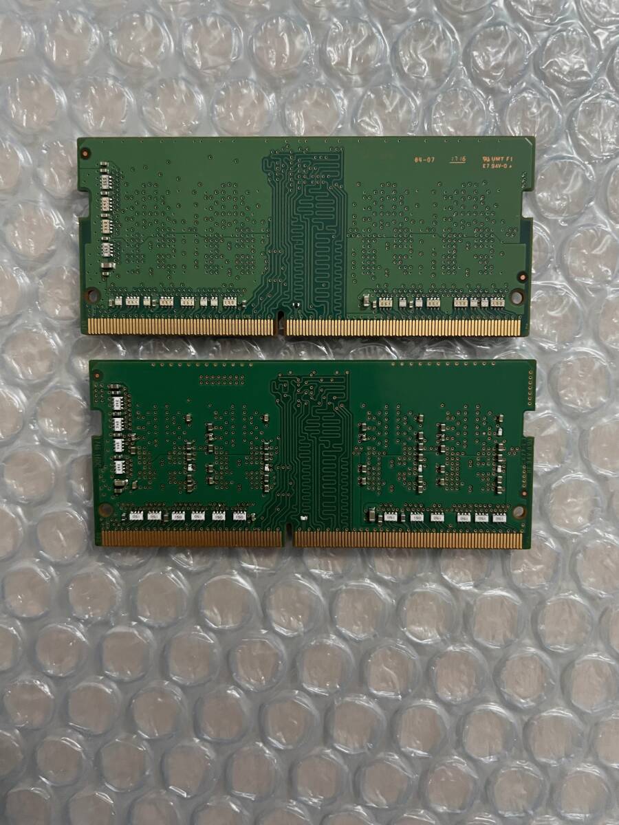 ノートPC用メモリ　PC4-2400T 4GB ２枚　合計8GB_画像2