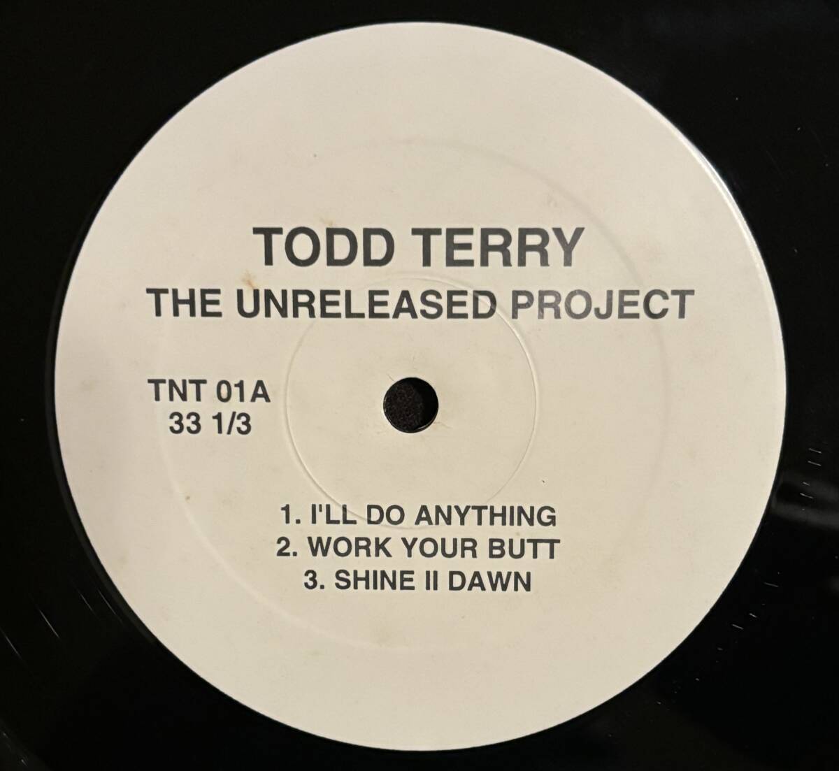 Derrick Carter, Ben UFO Play！　Todd Terry - The Unreleased Project 90sハウス_画像1
