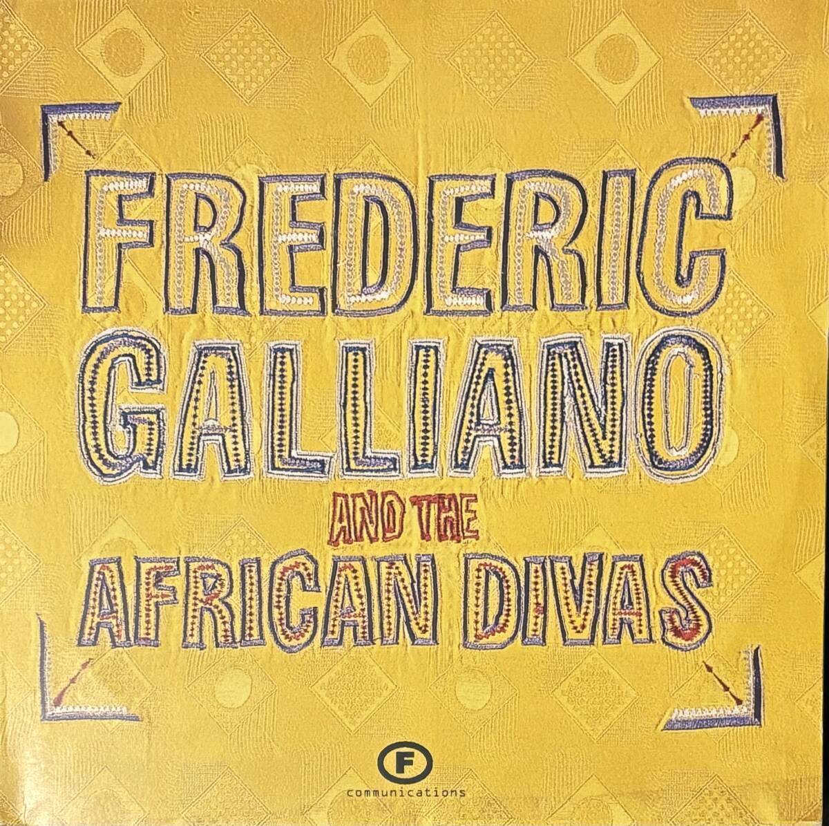 Frederic Galliano And The African Divas - Album 12インチ2枚組　ディープ・ハウス・アフロ_画像1