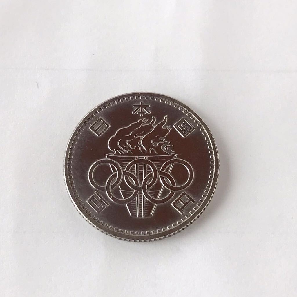 [ free shipping ] Japan coin Showa era 39 year Tokyo Olympic commemorative coin 100 jpy 